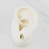 Topos Halo Gota 1.15g / in / 5.7mm Oro Amarillo 18K