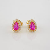 Topos Halo Gota 1.2g / in / 5.7mm Oro Amarillo 18K