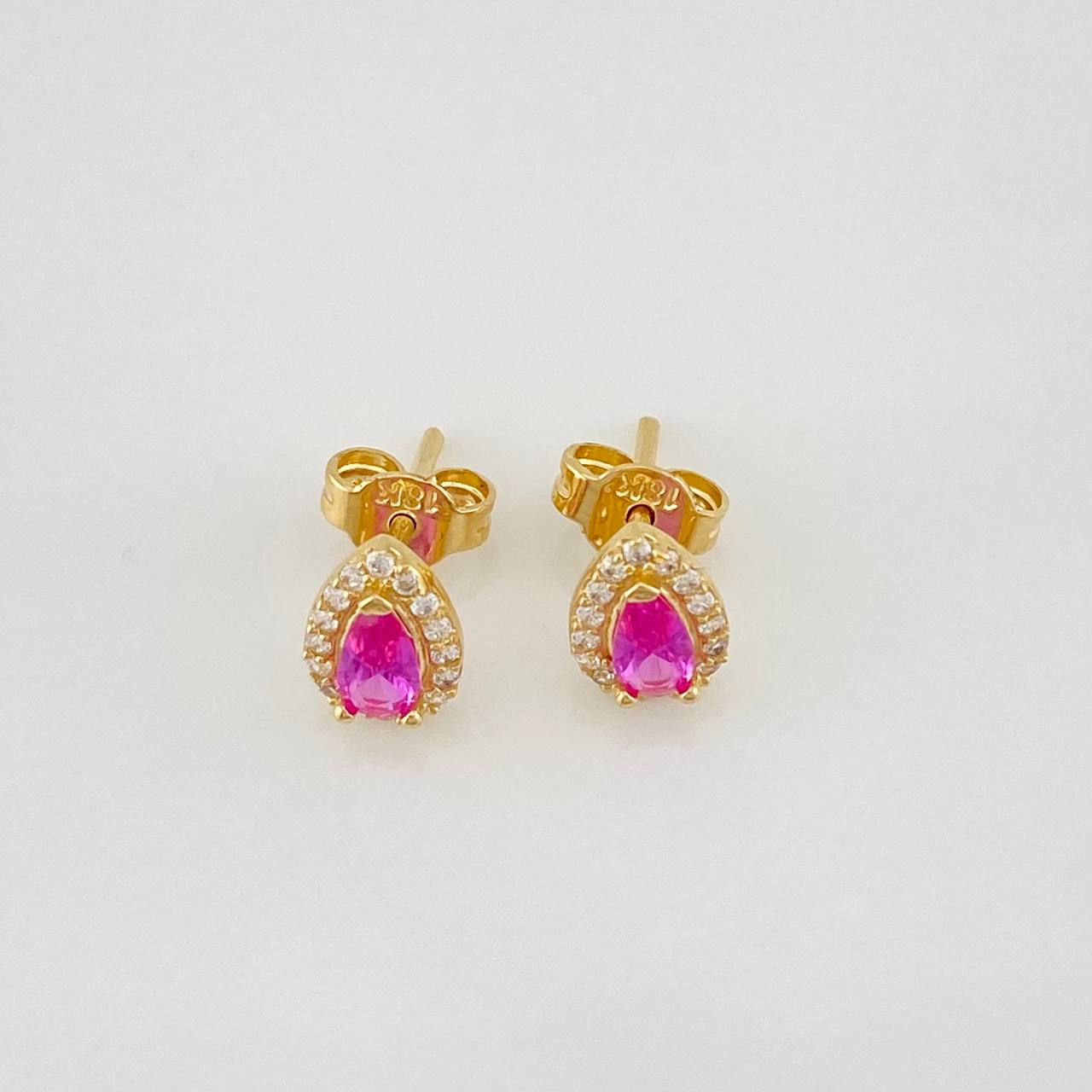 Topos Halo Gota 1.2g / in / 5.7mm Oro Amarillo 18K