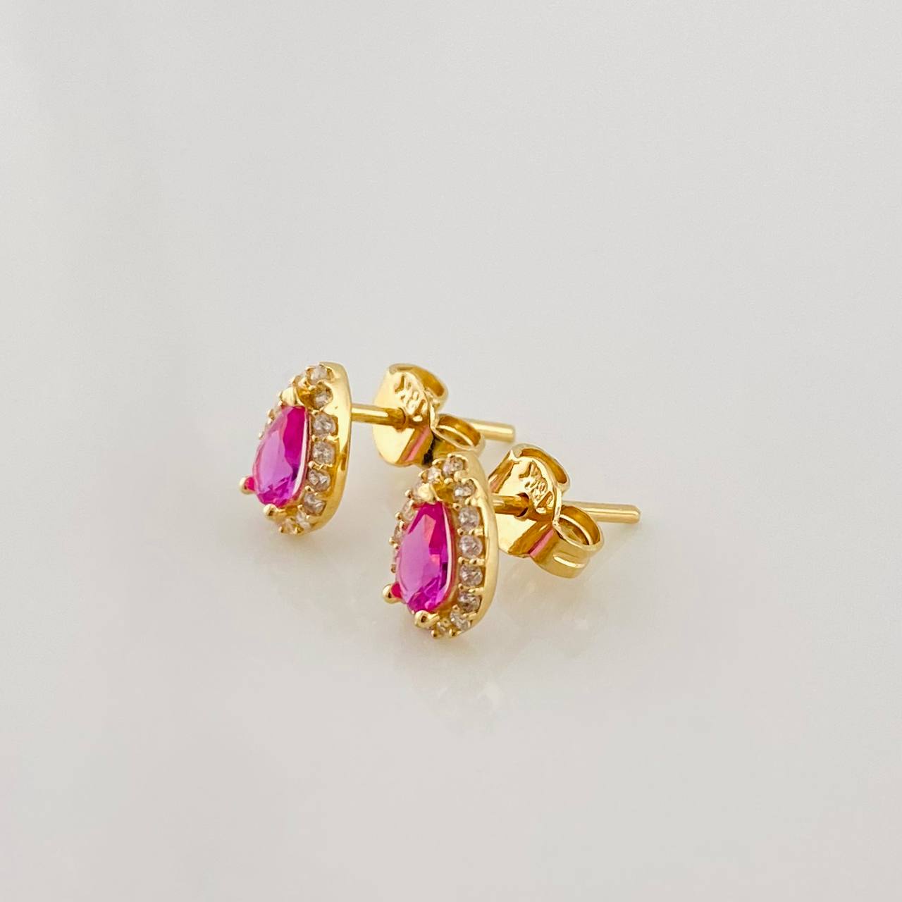 Topos Halo Gota 1.2g / in / 5.7mm Oro Amarillo 18K