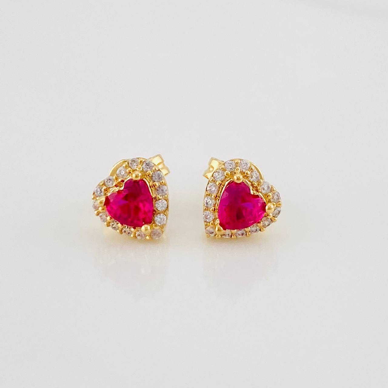 Topos Halo Corazon 1.6g / in / 6.71mm Oro Amarillo 18K