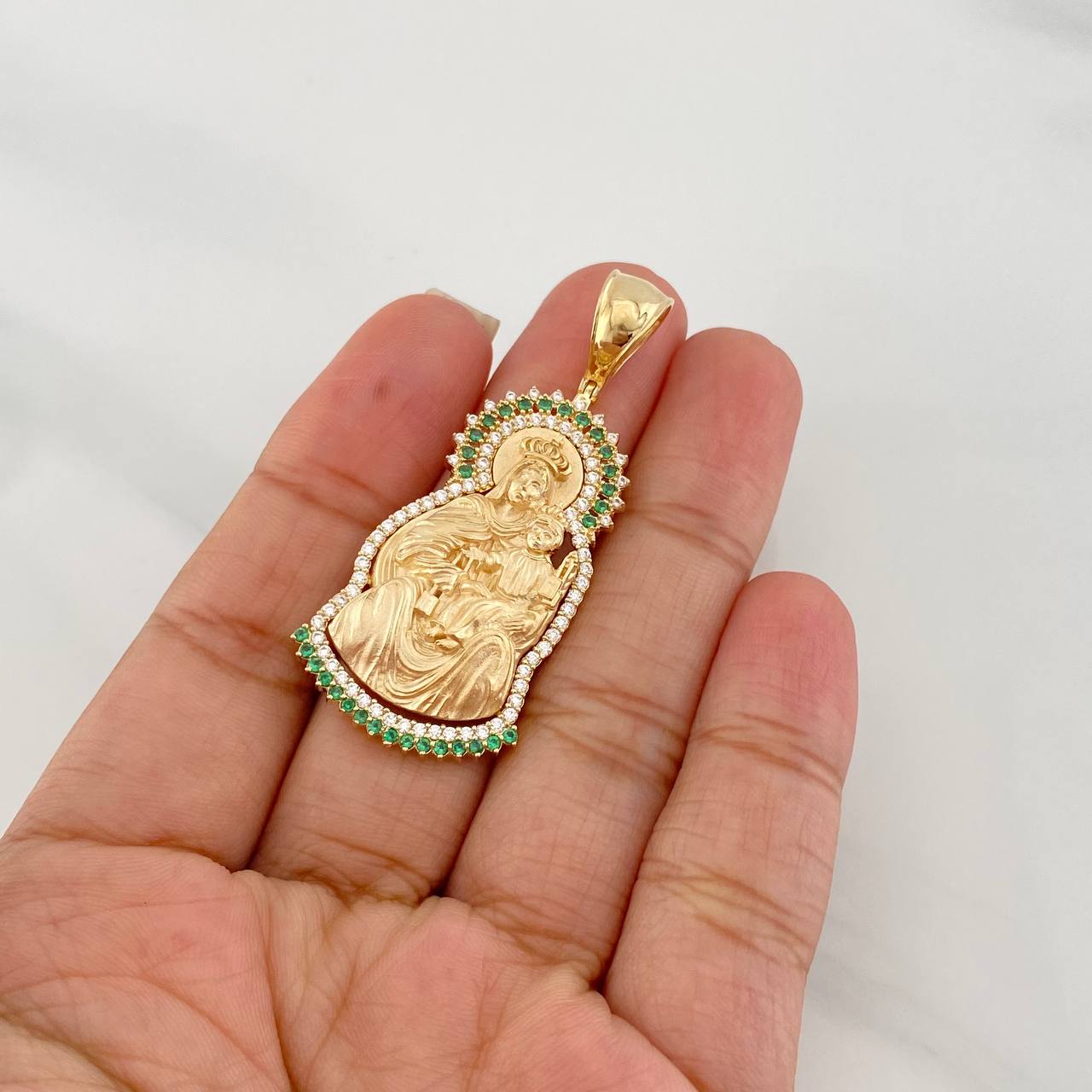 Dije Virgen del Carmen 11g / 2 in Oro Amarillo 18K