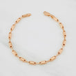 Rustic Tribal Bracelet 5.85g / 8 3/4 in / 3.7mm Rose Gold 18K
