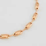 Rustic Adije Bracelet 5.65g / 8 in / 4.4mm Rose Gold 18K