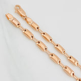 Rustic Adije Bracelet 5.65g / 8 in / 4.4mm Rose Gold 18K
