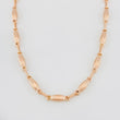 Cadena Rustica Eslabon 10.55g / 24 in / 3.45mm Oro Rosa 18K