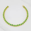 Bracelet Circles 11.5g / 7 1/4 in / 5.2mm Yellow Gold 18K