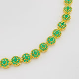 Bracelet Circles 11.5g / 7 1/4 in / 5.2mm Yellow Gold 18K