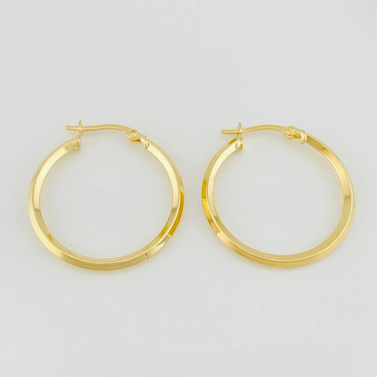 Hoop Earrings Clau 1.45g / 1 in Yellow Gold 18K