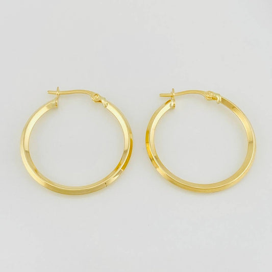 Candongas Clau 1.45g / 1 in Oro Amarillo 18K