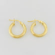 Hoop Earrings Lore 1.6g / 3/4 in 18K Yellow Gold