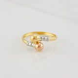 You and Me Ring 1.25g / T8 Three Golds 18K