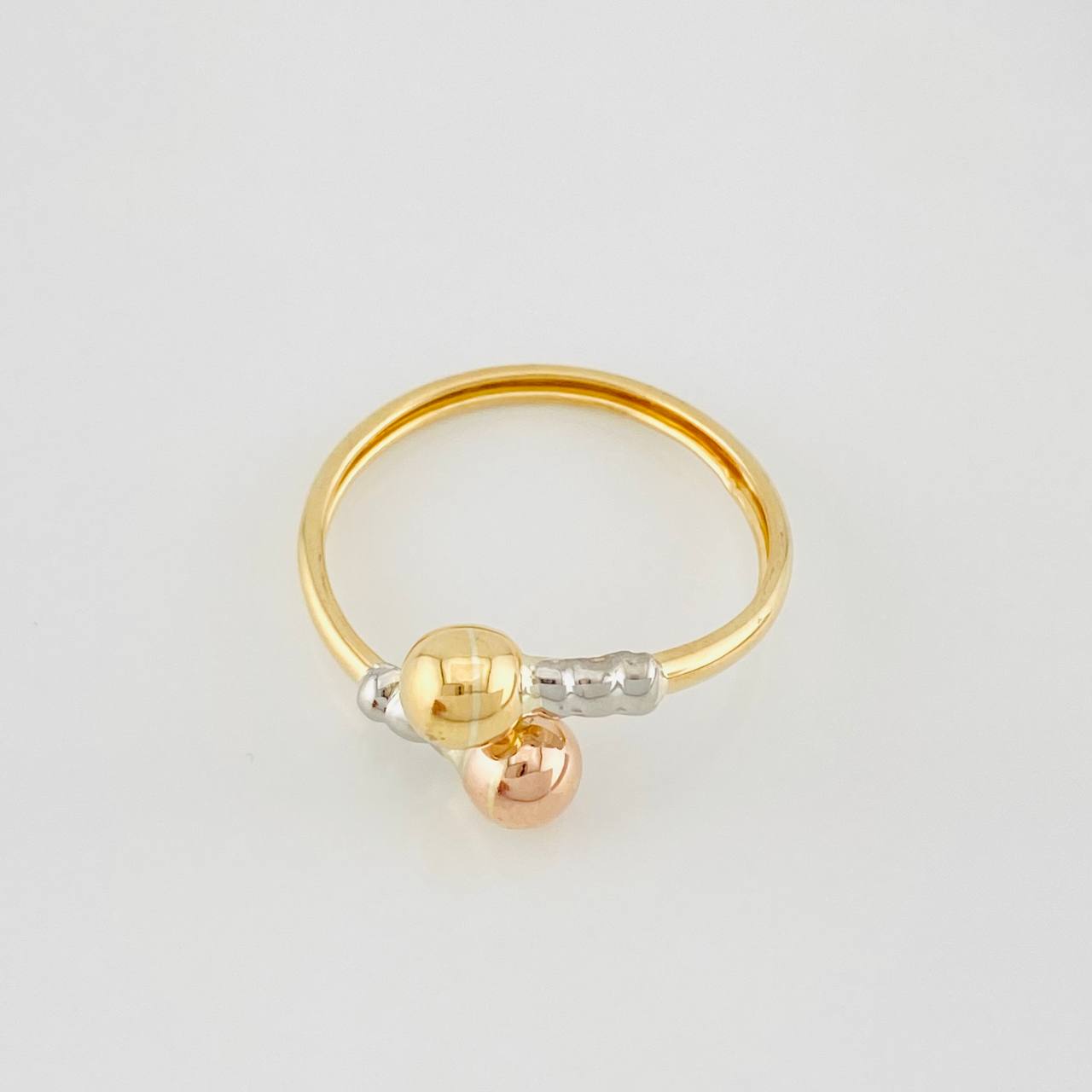 You and Me Ring 1.25g / T8 Three Golds 18K
