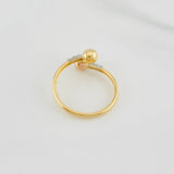 You and Me Ring 1.25g / T8 Three Golds 18K
