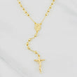 Rosary Miraculous Virgin 10.3g / 24 in / 4mm Yellow Gold 18K