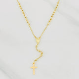 Miraculous Virgin Rosary 5.85g / 22 in / 3mm Yellow Gold 18K