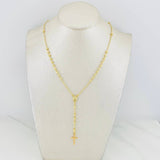 Miraculous Virgin Rosary 5.85g / 22 in / 3mm Yellow Gold 18K