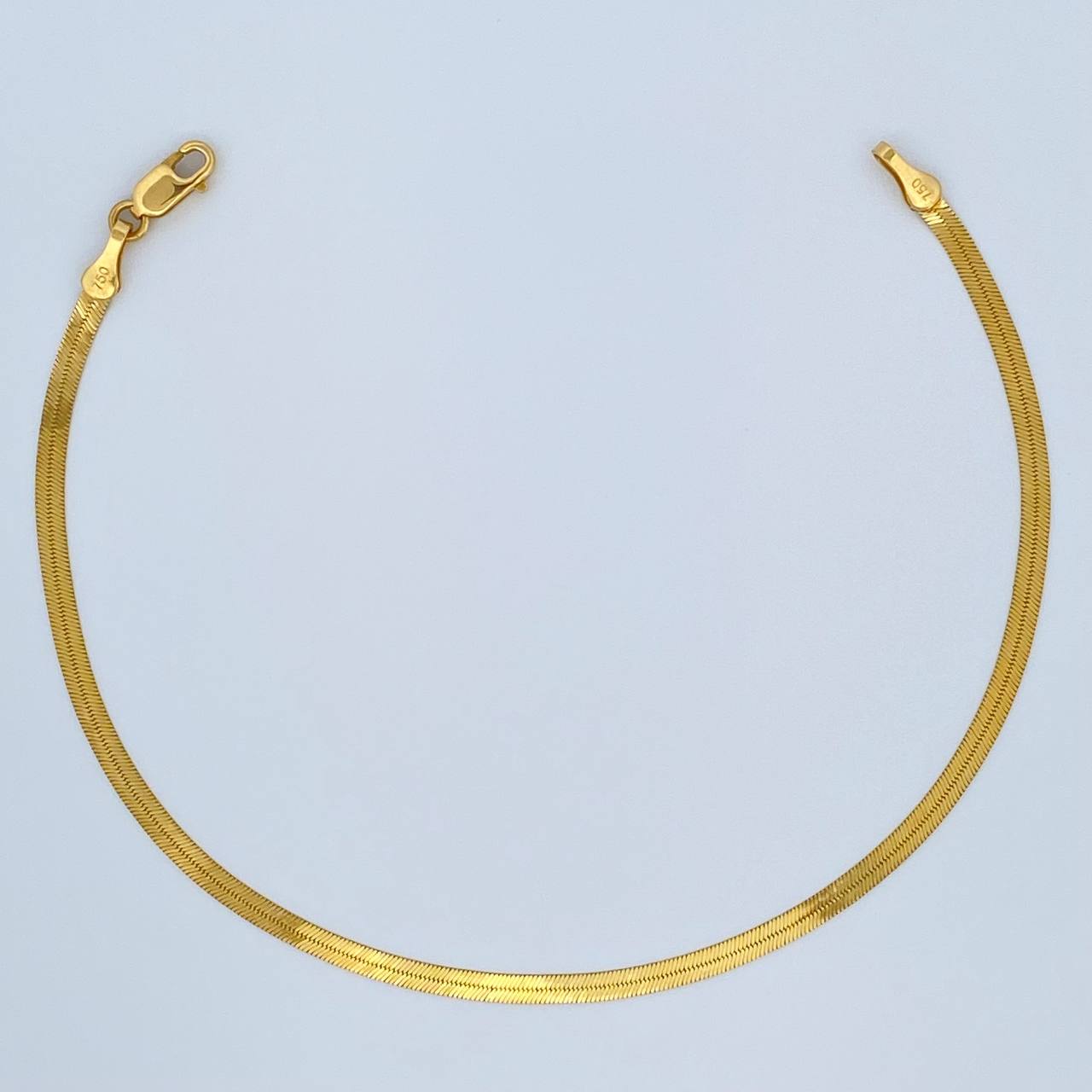 Pulso Espejo 2.35gr / 7 1/2 in / 2.35mm Oro Amarillo +3 18K %