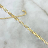 Cadena China 5.4gr / 60cm / 3mm Oro Amarillo +0 18K