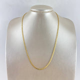Cadena China 4.35gr / 45cm / 3.1mm Oro Amarillo +0 18K