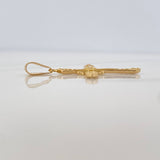 Cross Hearts Pendant 1.3gr / 1 1/4 in / 18K Yellow Gold %