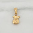 Dije Bolsa Dinero 0.55gr / 3/4 in / Oro Amarillo 18K %