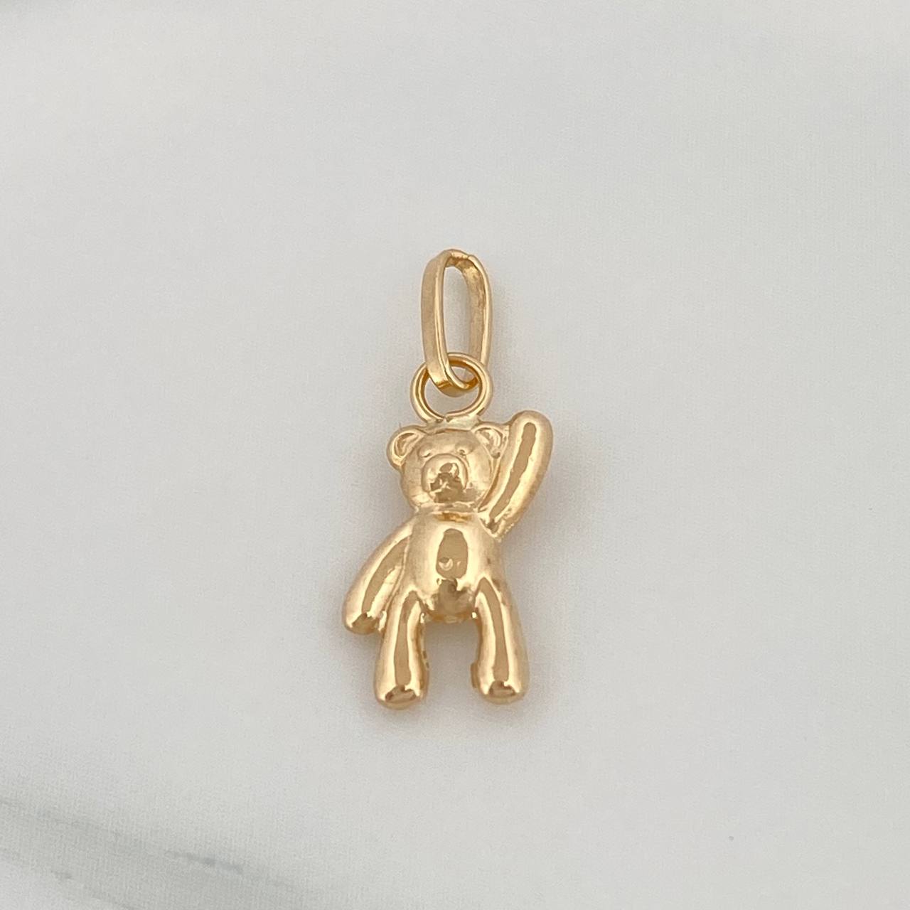 Dije Oso Mano Arriba 0.35gr / 3/4 in / Oro Amarillo 18K %