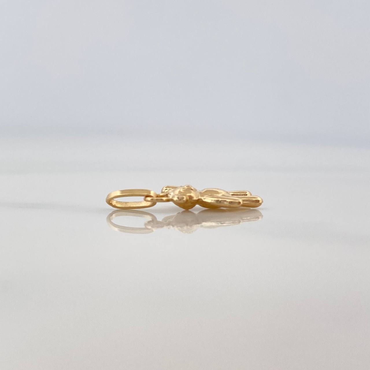 Dije Oso Mano Arriba 0.35gr / 3/4 in / Oro Amarillo 18K %