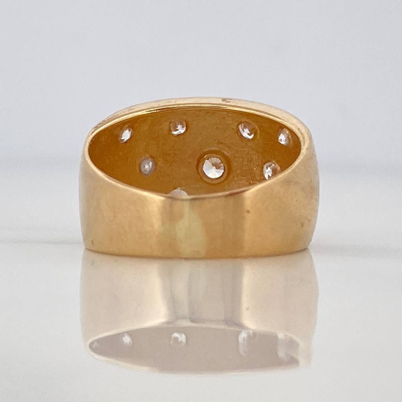 Anillo Banda 7.1gr / T7 / Oro Amarillo 18K $