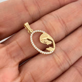 Dije Virgen Maria 1.05gr / 1 in / Oro Amarillo 18K %