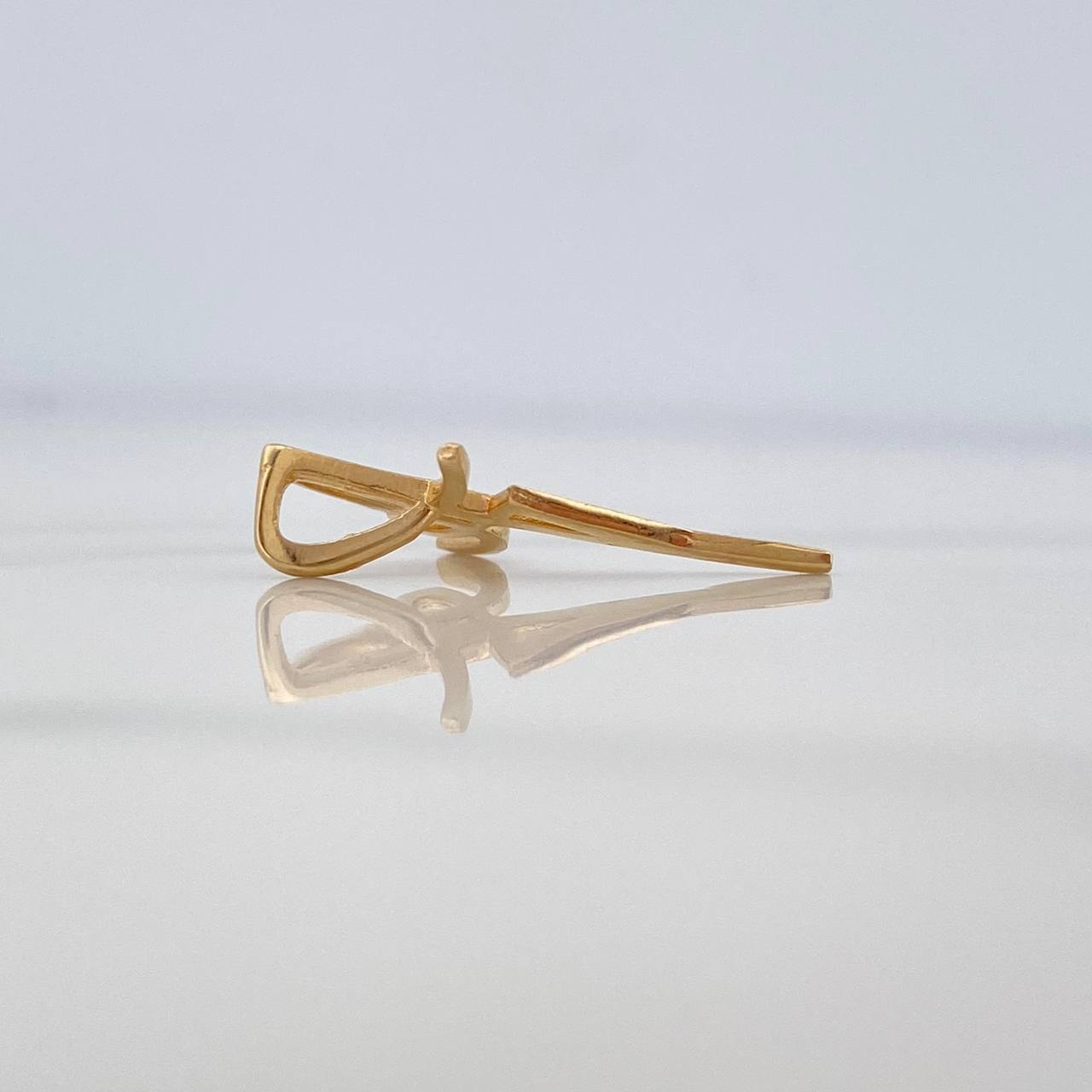 Dije Cruz Fe 0.9gr / 3/4 in / Oro Amarillo 18K %