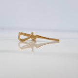 Dije Cruz Fe 0.9gr / 3/4 in / Oro Amarillo 18K %