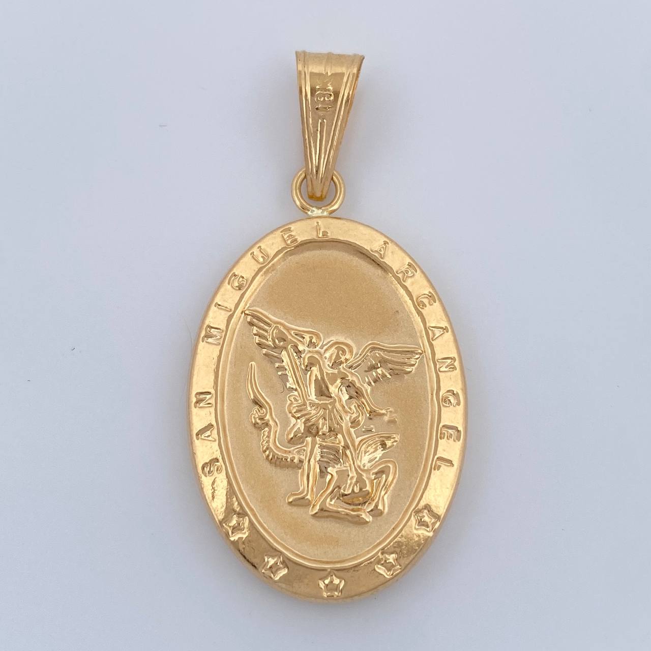 Dije San Miguel 3.65gr / 1 3/4 in / Oro Amarillo 18K $