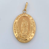 Dije Virgen De Guadalupe 3.05gr / 1 3/4 in / Oro Amarillo 18K $