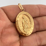 Dije Virgen De Guadalupe 3.05gr / 1 3/4 in / Oro Amarillo 18K $