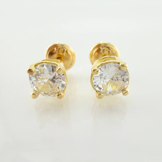 Topos Bisel 1.4gr / 5.2mm Oro Amarillo 18K ©