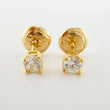 Topos Bisel 0.65gr / 3.2mm Oro Amarillo 18K *
