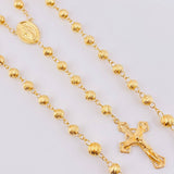 Rosario Virgen Milagrosa 23g / 26 in / 6mm Oro Amarillo 18K