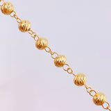 Rosario Virgen Milagrosa 23g / 26 in / 6mm Oro Amarillo 18K