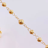 Rosario Virgen Milagrosa 14.8g / 24 in / 5mm Oro Amarillo 18K