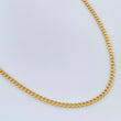 Cadena Cubana 2.95gr / 23 1/2 in / 1.74mm Oro Amarillo +1 18K %