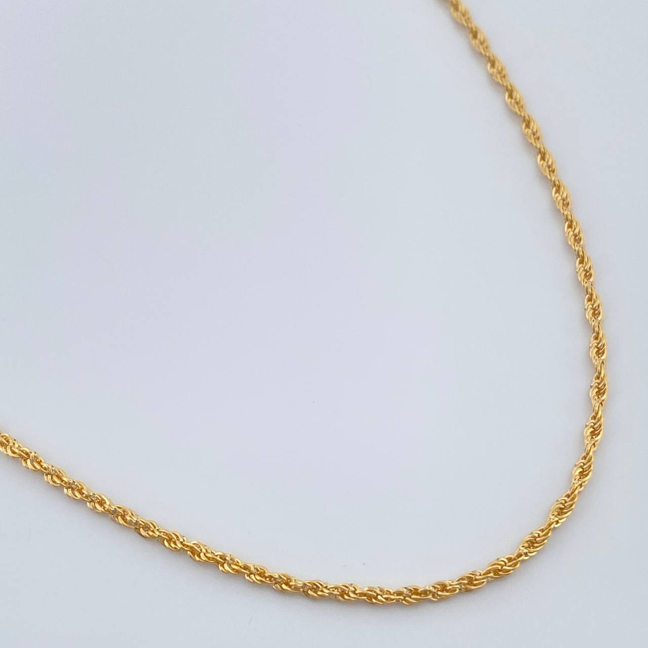 Rope Chain 1gr / 20 1/2 in / 1.1mm Yellow Gold +3 18K %