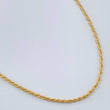 Rope Chain 1gr / 20 1/2 in / 1.1mm Yellow Gold +3 18K %