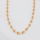 Cadena GC 9.85g / 24 in / 5mm Oro Rosa 18K
