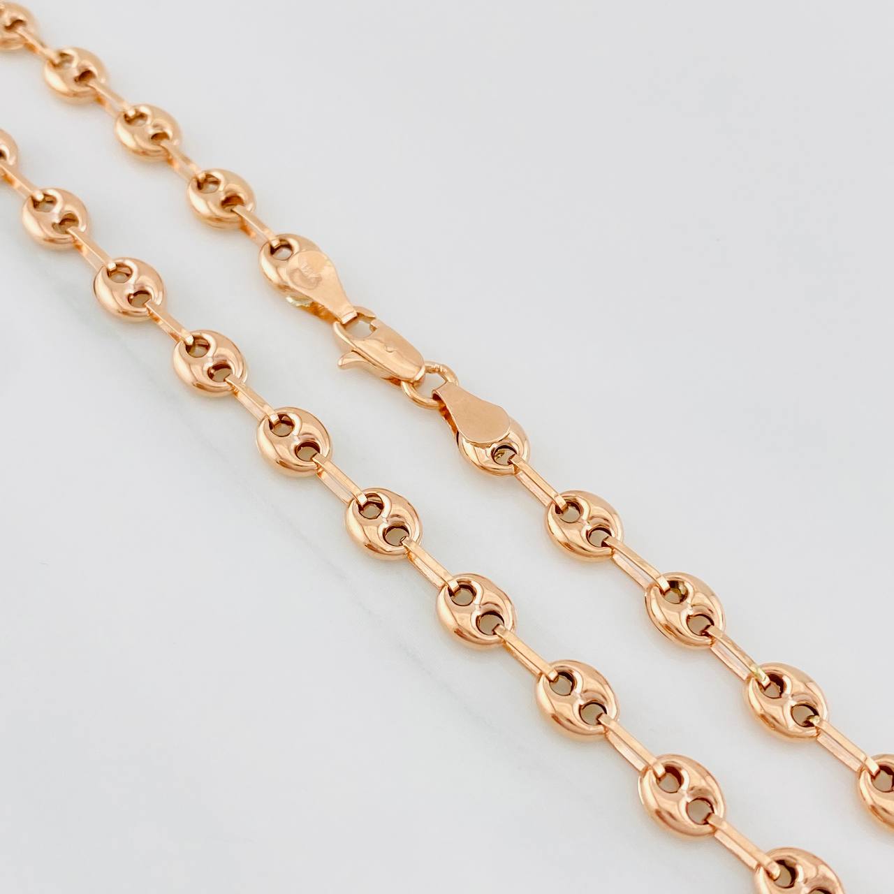 Cadena GC 9.85g / 24 in / 5mm Oro Rosa 18K
