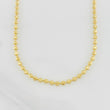 Half Moon Military Chain 9.95g / 18 in / 2.4mm Yellow Gold 18K