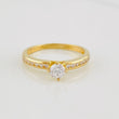 Solitaire Churumbela Ring 2.05g / T6 Yellow Gold 18K