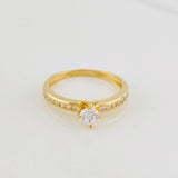 Solitaire Churumbela Ring 2.05g / T6 Yellow Gold 18K