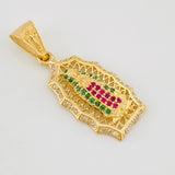 Dije Virgen de Guadalupe 3.25g / 1 1/4 in Oro Amarillo 18K