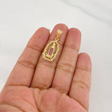 Dije Virgen de Guadalupe 3.25g / 1 1/4 in Oro Amarillo 18K